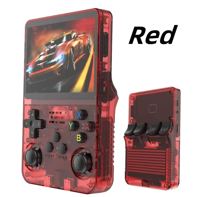 NEW  Retro Handheld Video Game Console Linux System 3.5-Inch IPS Screen Mini Portable Handheld Video Player 64GB 15000 Games