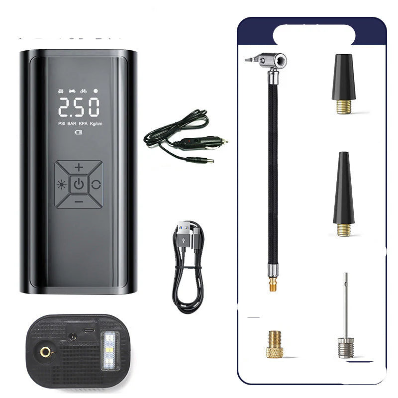 Smart Auto Mobile Digital Wireless Air Compressor