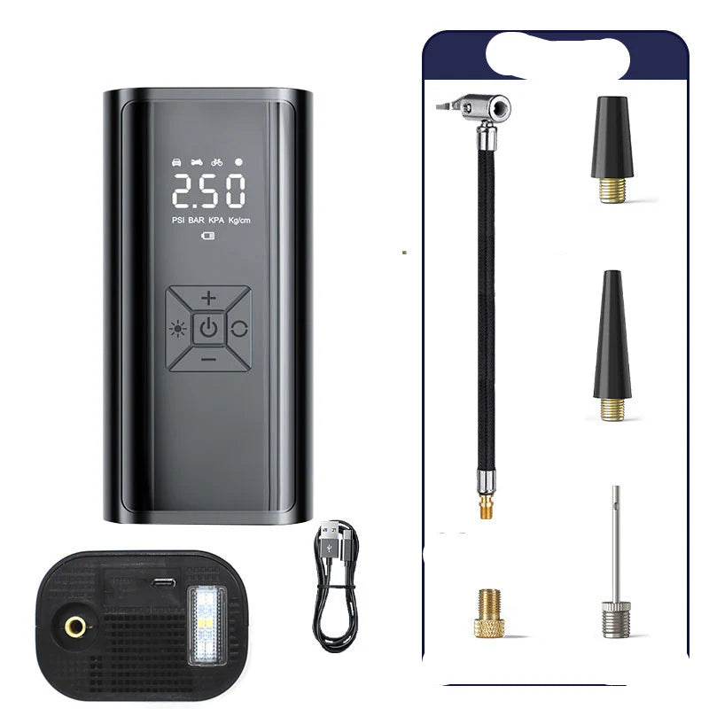 Smart Auto Mobile Digital Wireless Air Compressor